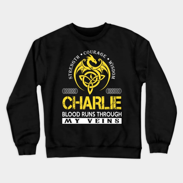CHARLIE Crewneck Sweatshirt by Daleinie94
